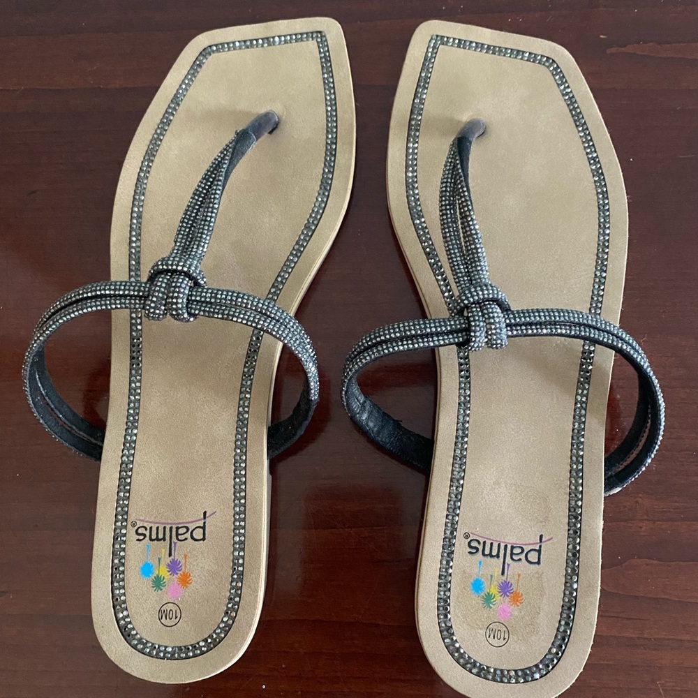 Palms Women's Black Sandals